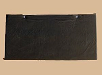 Black Poly Wrapped Baffle