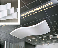 WHISPERWAVE™ Panels, Baffles, Ceiling Clouds and Awnings WHISPERWAVE™ Panels, Baffles, Ceiling Clouds and Awnings