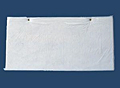 White Poly Wrapped Baffle